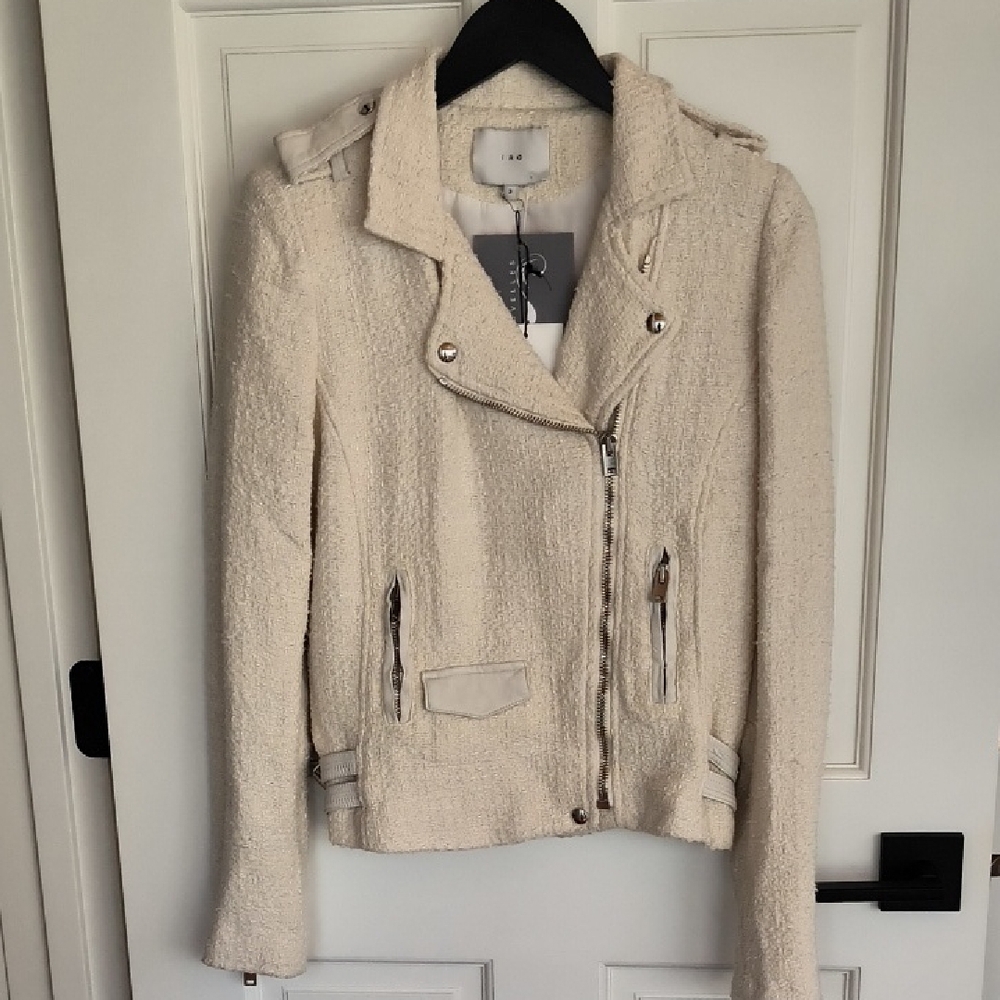 IRO BRADLEY Moto Jacket NWT size 3